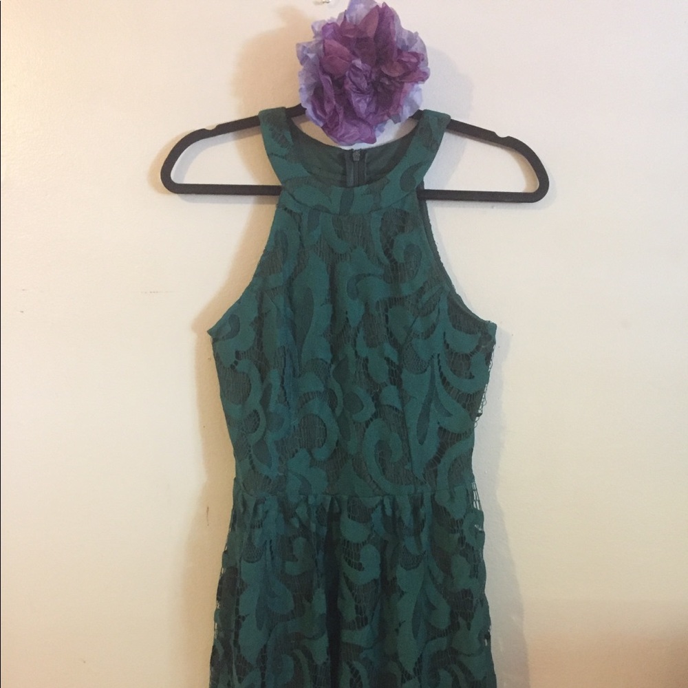 Emerald Cocktail Dress